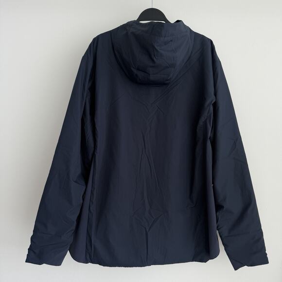 Nomatic Outset Jacket Mens XXL Navy Hoodie Full Zip Lightweight Travel Pillow - Picture 3 of 11